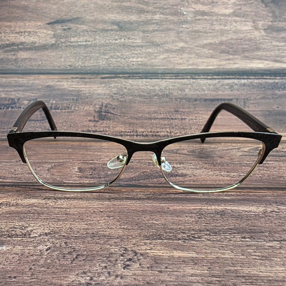 Marc Jacobs MARC 338 807 Black Gold Cat Eye Eyeglasses Frames 55-16-140